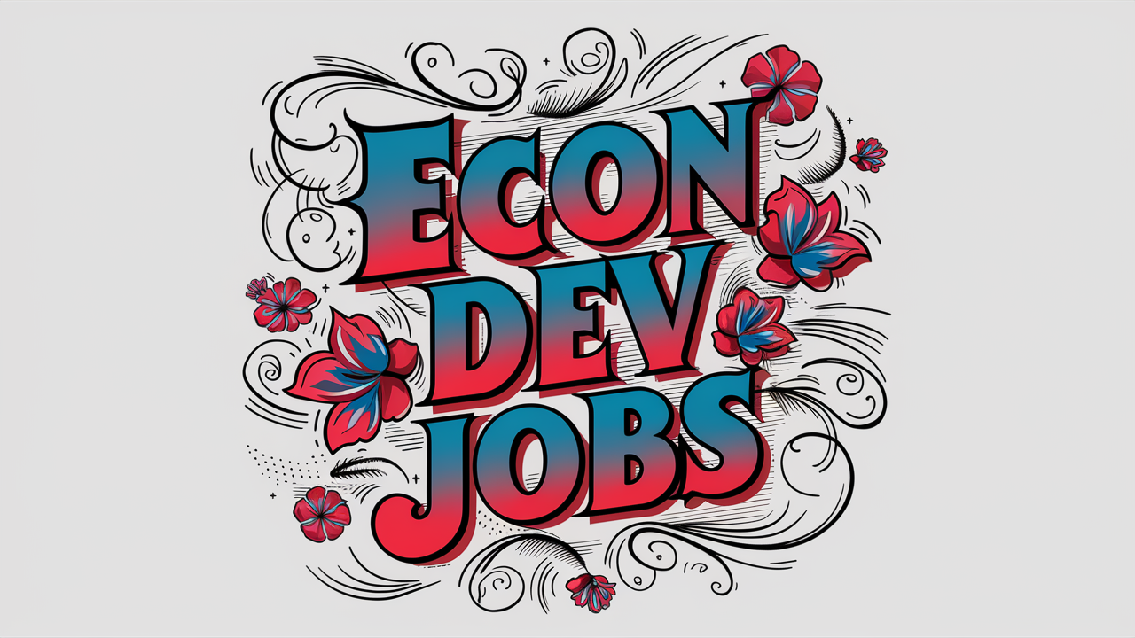 13 New Econ Dev Jobs This Week