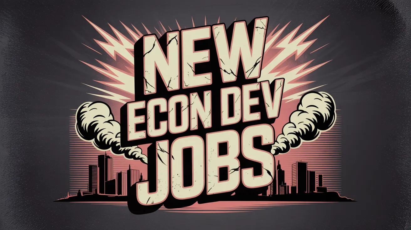 23 New Economic Development Jobs This Week