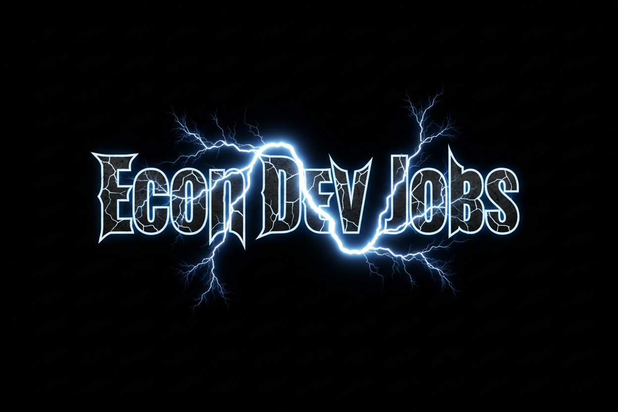 20 New Economic Development Jobs This Week