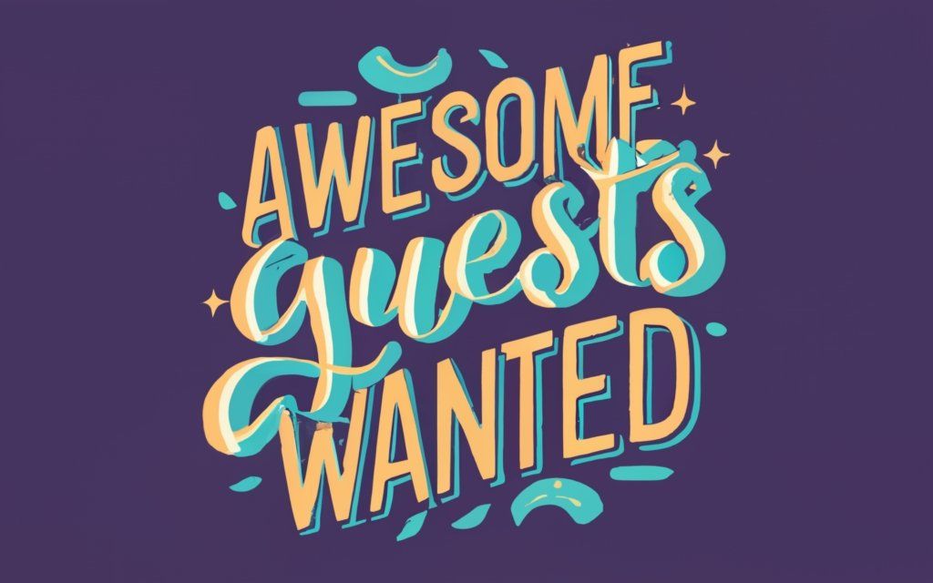 Awesome IEDC Podcast Guests Wanted