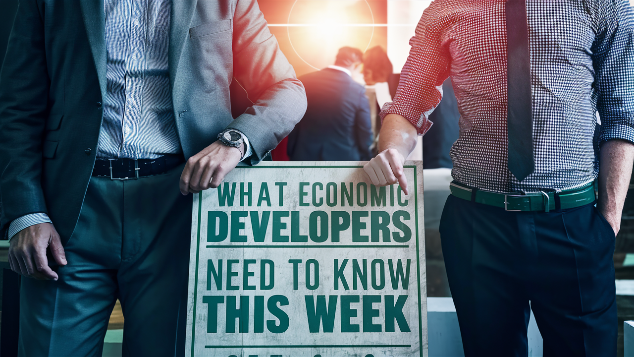 13 Things Economic Developers Need to Know This Week