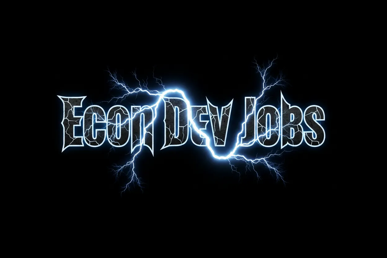 20 New Economic Development Jobs This Week